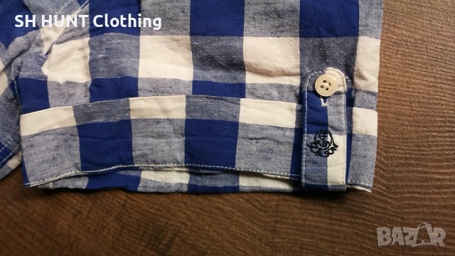 Scotch i Soda Original Shirt размер M оригинална ленена риза 45-3, снимка 5 - Ризи - 52695256