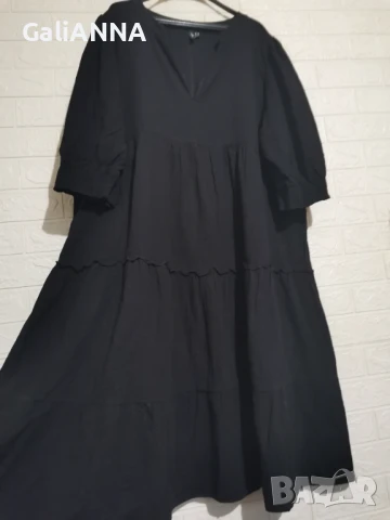 РОКЛЯ VERO MODA ОТ ИНДИЙСКИ ПАМУК 3XL-4XL, снимка 5 - Рокли - 51318013