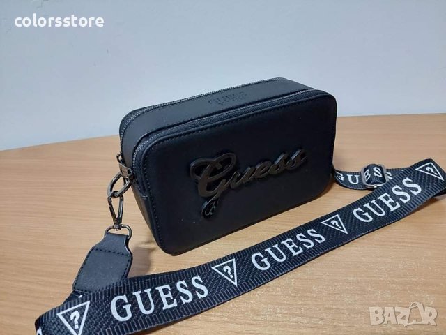 Луксозна Черна чанта  Guess кодDS- AF260, снимка 5 - Чанти - 39496446
