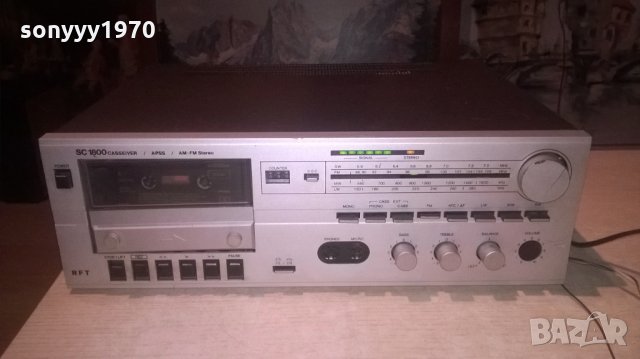 rft sc1800/1810-deck/receiver-ретро машина-внос швеицария, снимка 7 - Ресийвъри, усилватели, смесителни пултове - 27656961