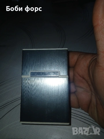 Алуминиева табакера за цигари