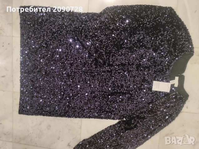 Нова рокля с пайети , снимка 5 - Рокли - 52026223