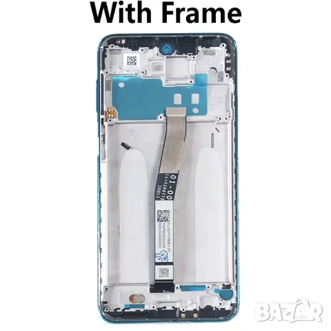 Дисплей за Xiaomi Redmi Note 9 PRO, 9s, тъч скрийн, с рамка, екран, Xiaomi, Note 9 PRO, тъчскрийн, снимка 3 - Резервни части за телефони - 48560268