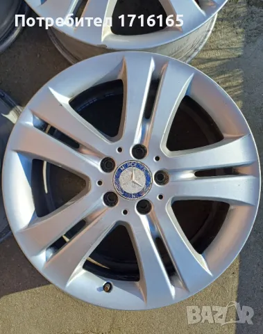 18" MERCEDES ОРИГИНАЛНИ АЛУМИНИЕВИ ДЖАНТИ , снимка 2 - Гуми и джанти - 48435871