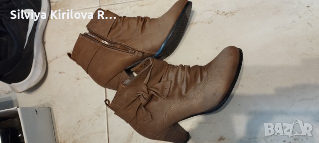 Боти с нисък ток, снимка 2 - Дамски боти - 43291012