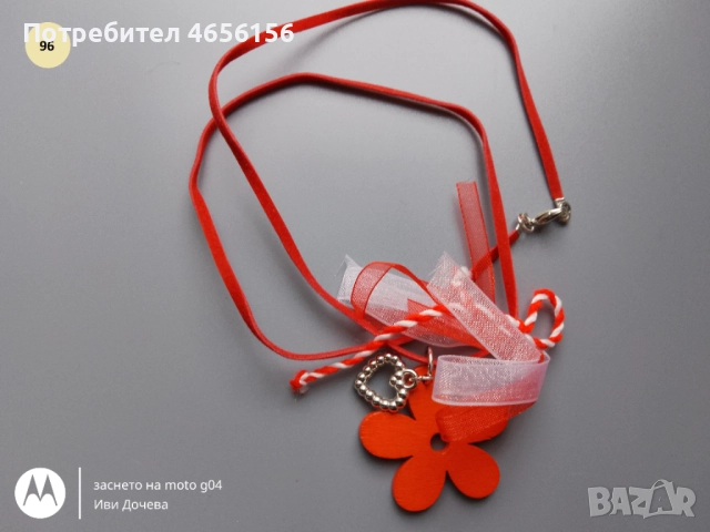 Мартеници колиета и брошки + подарък 1 лв., снимка 5 - Други - 52724414