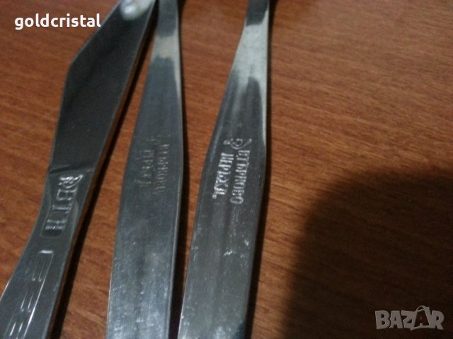 Български прибори за хранене Велико Търново , снимка 3 - Антикварни и старинни предмети - 43919347