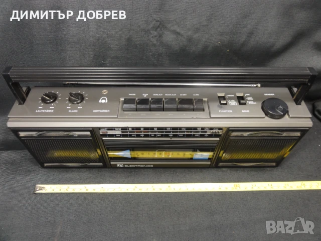 СТАР РЕТРО ТРАНЗИСТОР РАДИО СТЕРЕО КАСЕТОФОН CS ELECTRONICS, снимка 8 - Радиокасетофони, транзистори - 50711160