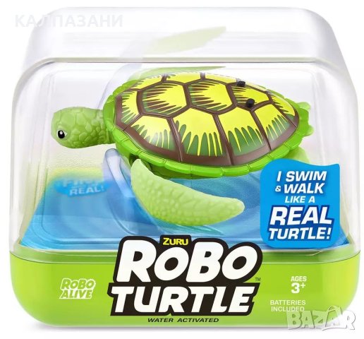 Интерактивна играчка Zuru Robo Alive - Робокостенурка, асортимент 7192, снимка 4 - Фигурки - 43252613
