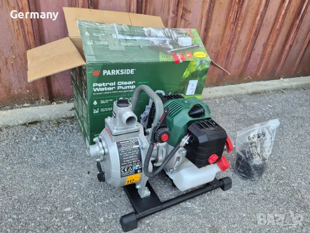 бензинова водна помпа parkside, снимка 6 - Градинска техника - 47358324