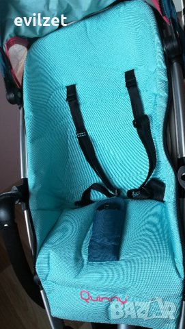 Много запазена бебешка/детска количка  Quinny Speedy комплект кошове и аксесоари, снимка 3 - Детски колички - 32615862