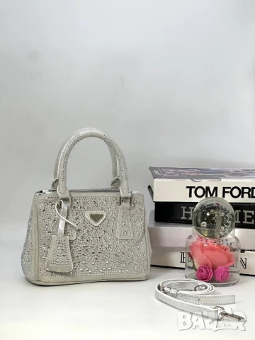 чанти Prada galleria satin mini ➡️22cm ⬆️16cm 🌟, снимка 7 - Чанти - 51386716