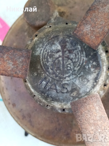 Газов котлон , спиртник , снимка 3 - Антикварни и старинни предмети - 52188079