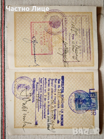 Български Царски Паспорт от 1931 г., снимка 5 - Колекции - 52363696