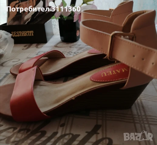 Нови летни дамски обувки 37 номер за 10 лв. , снимка 3 - Сандали - 51076946