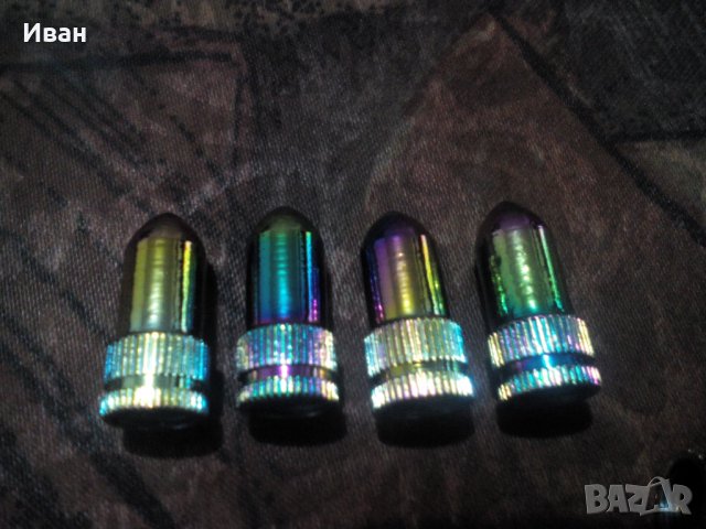 *ТОП* Капачки за вентили винтили тип патрони за автомобил , мотопед , мотор , колело и т.н., снимка 9 - Части - 27216088