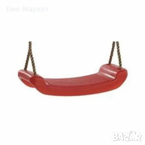 Пластмасова детска люлка без облегалка, стабилна и лека, включени въжета, снимка 5 - Градински мебели, декорация  - 49909428