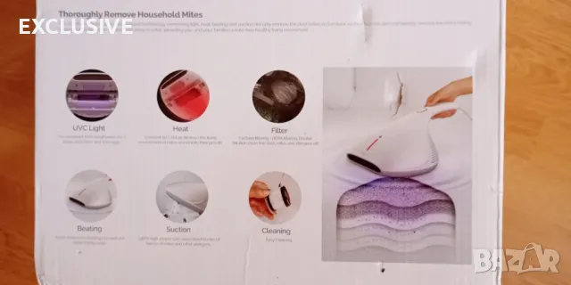 Прахосмукачка Против Акари  - Нова, снимка 3 - Прахосмукачки - 50232044