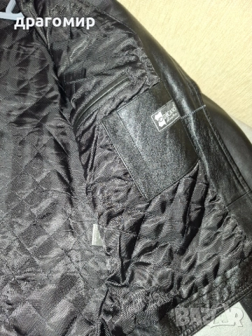 кожено яке от телешка напа, снимка 3 - Якета - 52368346