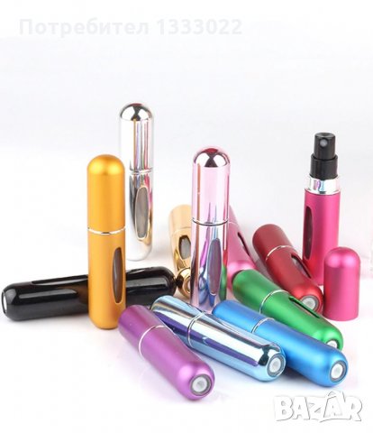 Мини пълнител за парфюми, снимка 5 - Унисекс парфюми - 32962287