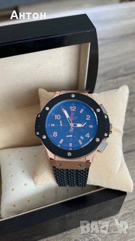 HUBLOT Модел: Big Bang Gold стилен мъжки часовник, снимка 9 - Мъжки - 34808157