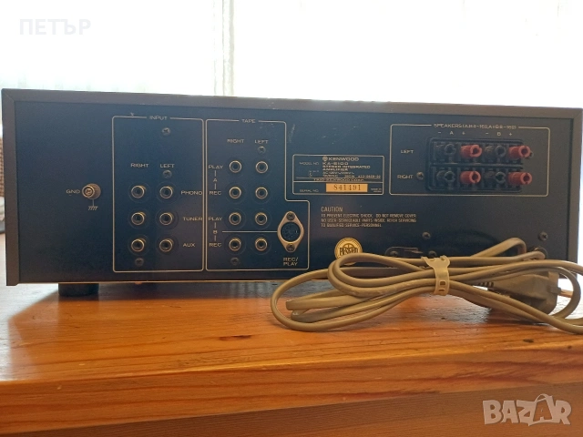 Kenwood KA 6100 . 430 х 149 х 364 мм . Ш . В . Д . 11.5 . кг. 420 W, снимка 2 - Ресийвъри, усилватели, смесителни пултове - 53131062