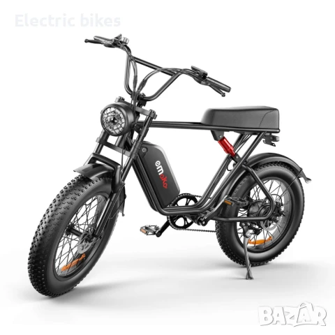 Електрически велосипед Emoko C91 – 1000W, 48V 20Ah, 20″ Fat Tyre, снимка 2 - Велосипеди - 51426928
