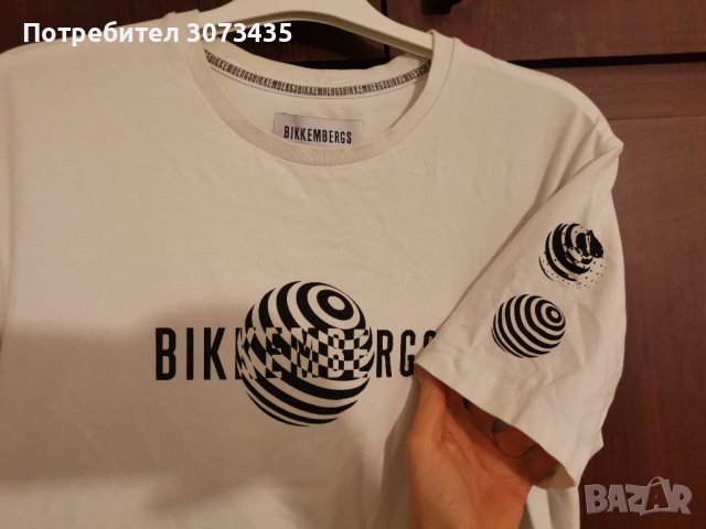 Тениска Bikkembergs, снимка 2 - Тениски - 43025453
