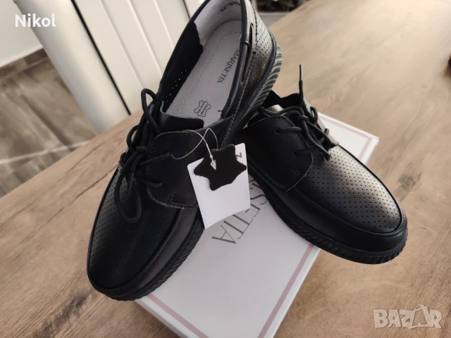 Обувки от естествена кожа No 41, снимка 5 - Дамски ежедневни обувки - 51289301