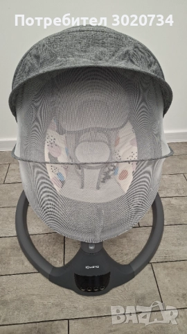 Cangaroo Бебешка електрическа люлка iSwing , снимка 2 - Детски люлки - 52313885