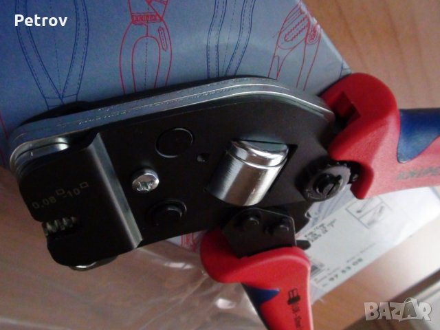 KNIPEX 97 53 08 - ТОП Profi Кримпклещи 0,08-10mm² !!!ORIGINAL KNIPEX - MADE IN GERMANY!!!, снимка 6 - Клещи - 26529184