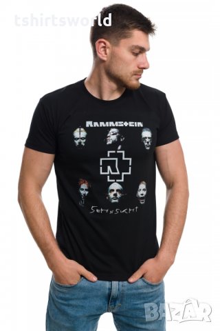 Нова мъжка тениска с дигитален печат на музикалната група RAMMSTEIN - Sehnsucht, снимка 5 - Тениски - 28166839