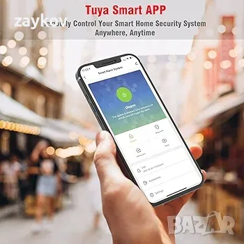 Система за домашна сигурност, WiFi алармена система за врати, алармена сигурност с предупреждение, снимка 3 - Друга електроника - 49580781