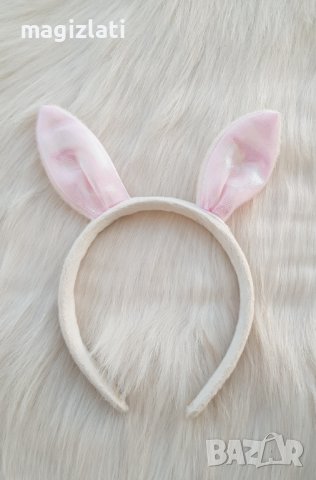 Диадема "Зайче"- цена 6лв