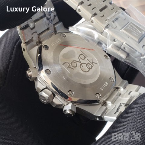 Мъжки часовник Audemars Piguet Royal Oak Chronograph с кварцов механизъм, снимка 3 - Луксозни - 39540711