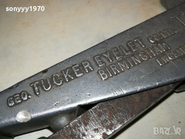 TT5 CEO.TUCKER EYELET CO.LTD BIRMINGHAM ENGLAND-МАРКОВА НИТАЧКА ОТ АНГЛИЯ 2003241642, снимка 16 - Антикварни и старинни предмети - 44862043