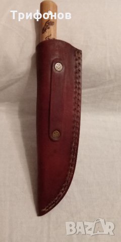 Касапски нож - ръчна изработка, снимка 4 - Ножове - 32775903