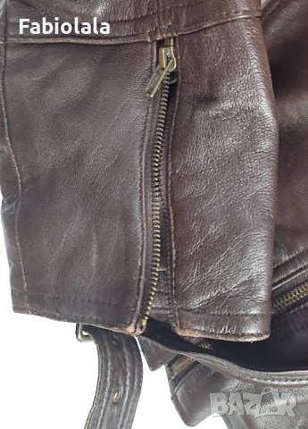 Maura leren jas D38/F40, снимка 7 - Якета - 43103493