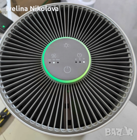 Пречиствател за въздух Afloia Kilo – 3-степенна филтрация, 1076 ft² покритие, 22 dB, 7 цвята светлин, снимка 2 - Абсорбатори - 52481215