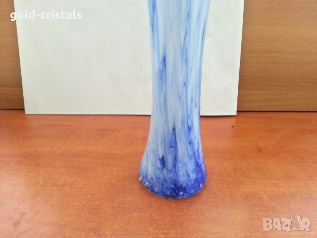 Стъклена ваза , снимка 14 - Антикварни и старинни предмети - 26751974