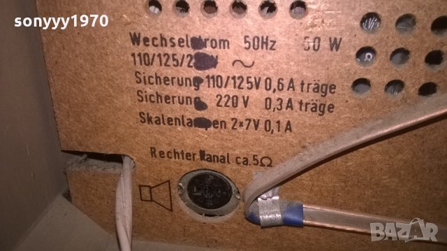 grundig type 4070-tube stereo receiver-made in w-germany, снимка 17 - Ресийвъри, усилватели, смесителни пултове - 27164805