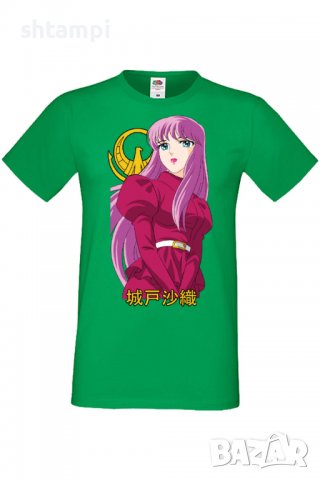 Мъжка тениска Saint Seiya Athena,Анимация,игра,Празник,Повод,, снимка 7 - Тениски - 38122573