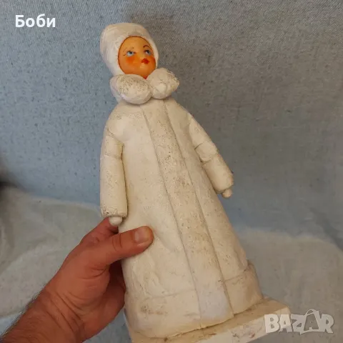 Стара Съветска Коледна Играчка Снежанка , снимка 2 - Колекции - 47631395