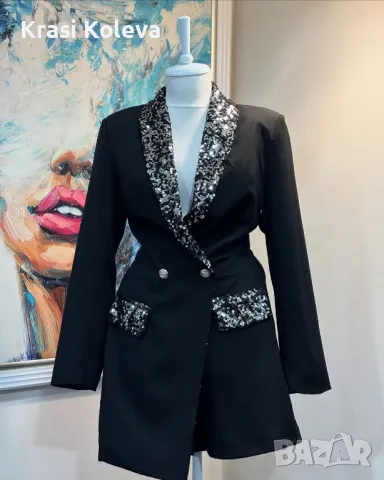 рокли поли панталони сака гащеризони якета , снимка 9 - Рокли - 48150761