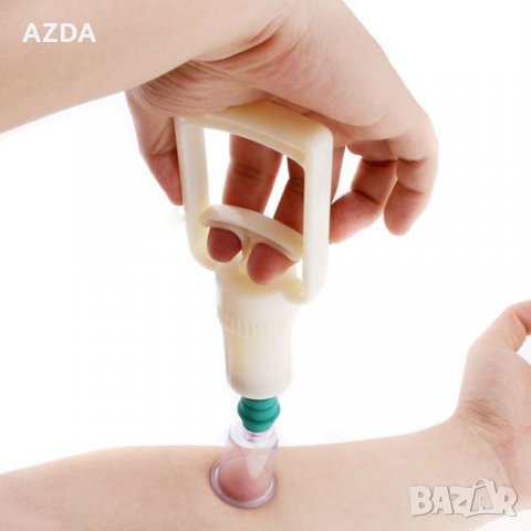 Комплект Вендузи за антицелулитен масаж и вакуумна терапия , снимка 3 - Масажори - 28462031