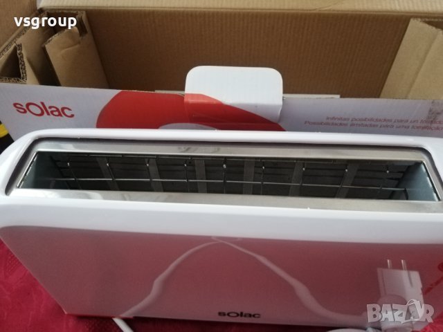 Тостер Solac Blank Canvas, като нов, снимка 3 - Тостери - 39882055