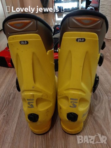 Ски обувки жълти номер 39 Salomon , снимка 5 - Зимни спортове - 40133765