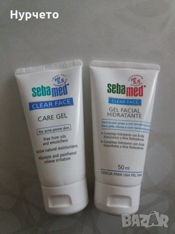 Sebamed Clear Face Анти акне защитен гел и Хидратиращ гел x50 мл
