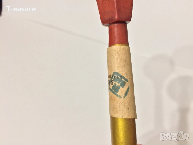 Дървена лъжица Хохлома 19 см., снимка 7 - Антикварни и старинни предмети - 40953413