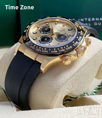 Rolex Cosmograph Daytona 40mm Yellow Gold Champagne Dial Ceramic Automatic Различни Варианти, снимка 6 - Мъжки - 48184171